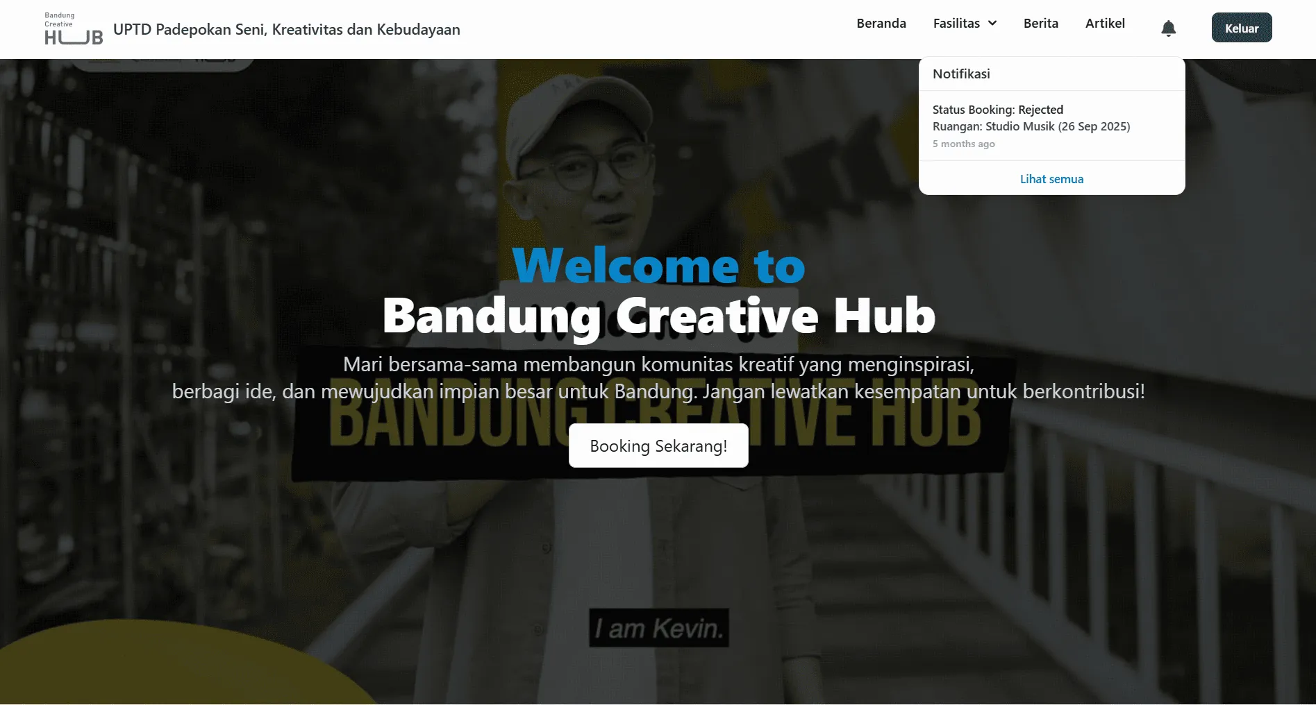 Bandung Creative HUB Website